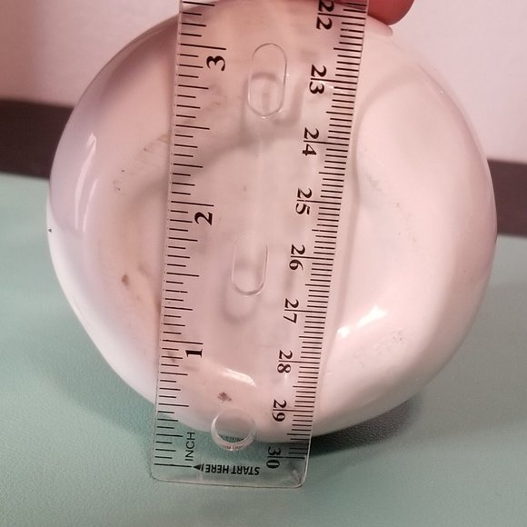 Small Modern Irregular Abstract Single Flower Desk Vase "You" Ceramic Pottery - Picture 7 of 8